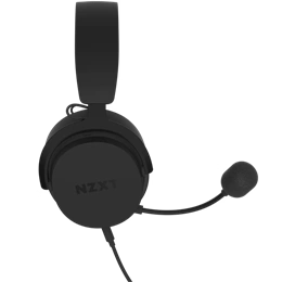 NZXT Relay vezetékes fejhallgató sztereo (3,5 mm jack, levehető mikrofon, kábel 2 m, 32 Ohm, 40 mm meghajtó, fekete)