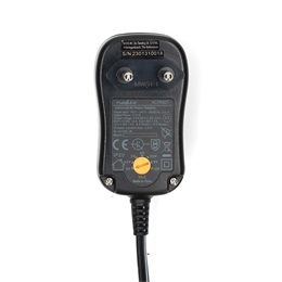 Nedis ACPA001 univerzális AC-DC tápegység (3-12 V DC, 12 W, 6 cserélhető dugó, 1,8 m, fekete)