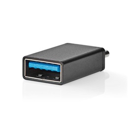Nedis CCGB64915BK USB 3.0 adapter (C dugó / A aljzat, 5 Gbps, OTG, fekete)