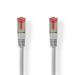 Nedis CCGL85220GY50 UTP/FTP CAT6 patch kábel (RJ45, 5 m, aranyozott érintkezők, árnyékolt)