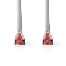 Nedis CCGL85220GY50 UTP/FTP CAT6 patch kábel (RJ45, 5 m, aranyozott érintkezők, árnyékolt)