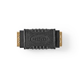 Nedis HDMI toldó (HDMI dugó, aranyozott csatlakozók, egyenes, 4K@30Hz, fekete)