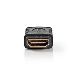 Nedis HDMI toldó (HDMI dugó, aranyozott csatlakozók, egyenes, 4K@30Hz, fekete)