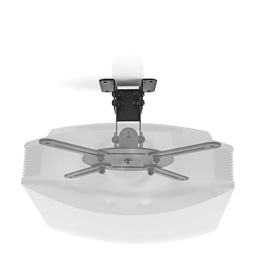 Nedis PJCM100BK projektor konzol (185-327mm, 0-360°, dönthető 90°, max 10 kg, fekete)