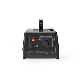 Nedis POCO102 feszültségátalakító (230 V AC › 110 V AC, 300 W, asztali kivitel, USA)