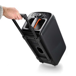 Nedis SPPT2480BK bluetooth hangszóró (v5.0, 4000 mAh belső akku, 240 W, 5 óra üzemidő, 2x5,25" mélynyomó, 2x2" magassugá