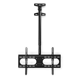 Nedis TVCM1350BK mennyezeti TV/monitor tartó konzol (42-65", dönthető, forgatható, VESA 100x100-600x400, 45kg, fekete)