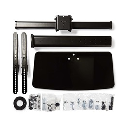 Nedis TVSM2330BK falitartó konzol (32"-65", VESA 200x100-600x400, 45 kg, dönthető, forgatható, kábelkezelés, fekete)