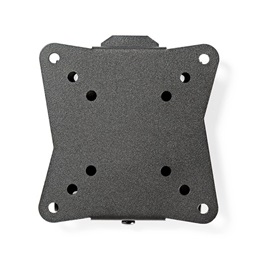 Nedis TVWM1010BK fali tartó konzol (13"-27", max. teherbírás 30 kg, VESA 75x75/100x100/50x50, faltáv 20 mm, acél, fekete