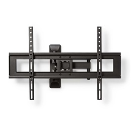 Nedis TVWM1550BK fali tartókonzol (37"-70", VESA 100x100-600x400, 35 kg, dönthető, forgatható, acél, fekete)
