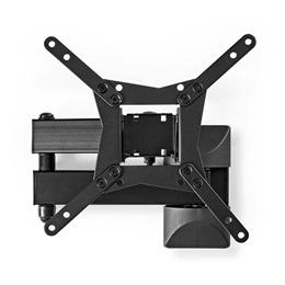 Nedis TVWM31BK fali monitor tartó konzol (10-32", dönthető, forgatható, VESA 75x75/100x100/200x100/200x200, faltáv 68-3