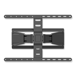 Nedis TVWM5560BK TV/monitor fali konzol (43"-90", max. 50 kg, forgatható, dönthető, 2 forgáspont, VESA 400x400/600x400/4