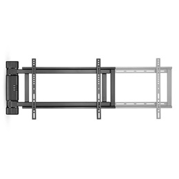 Nedis TVWM5860BK motoros fali konzol (32-75", VESA 400x400, 600x400, max. 60 kg, faltáv 56 mm, távirányítós, fekete)
