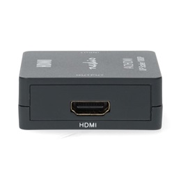 Nedis VCON3456AT videó konverter (3x RCA bemenet, HDMI kimenet, Full HD 1080p@60Hz, USB tápellátás, 1,65 Gbps, antracit)