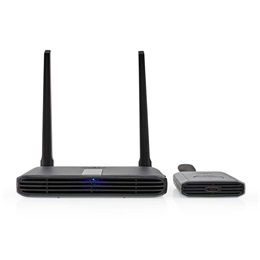 Nedis VTRA3460GY vezeték nélküli HDMI jeltovábbító (hatótáv 30 m, Full HD 1080p, késleltetés <200 ms, szobák közötti átv