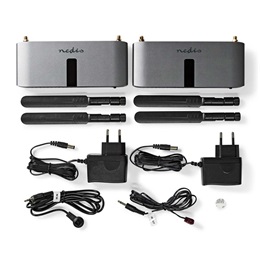 Nedis VTRA3470AT vezeték nélküli HDMI jeltovábbító (hatótáv akár 150 m, 1080p, loop-through, külső audioport)