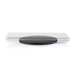 Nedis WCHAQ15W110BK vezeték nélküli QI töltő (15 W, 2 A, USB A, 1 m kábel, fekete)