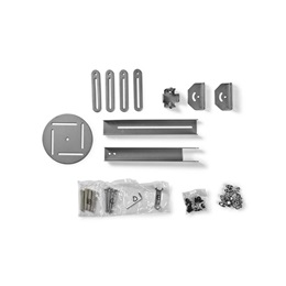 Nedis fali projektor konzol (185-327 mm, max. 10 kg, acél, ezüst, 0-360°)