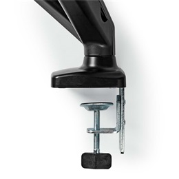 Nedis gázrugós dupla asztali monitor tartó (15-32", VESA 75x75/100x100, 8 kg, fekete)