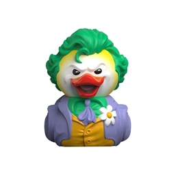 Numskull Tubbz Boxed The Joker gumikacsa (dobozos, hivatalos DC-licenc, PVC anyag, kb. 9 cm)