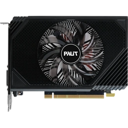 Palit GeForce RTX 3050 StormX VGA (PCIe 4.0, 6 GB GDDR6, 96 bit, 1xDP, 1xHDMI, 1xDVI-D, passzív hűtés, fekete)