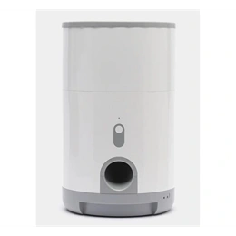 Petoneer Nutri Mini okos állateledel adagoló (2,6 l, 5V/1A USB-C, időzítő, mobil vezérlés, vészellátás elemmel, fehér)