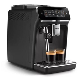 Philips EP3324/40 3300 manuális tejhabosítóval fekete automata kávéfőző