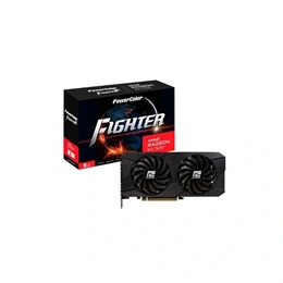 PowerColor Fighter Radeon RX 7600 VGA (PCIe 4.0, 8 GB GDDR6, 128 bit, 3xDP+HDMI)