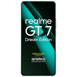 Realme GT7 Dream Edition mobiltelefon (512 GB, 16 GB RAM, 6,78" LTPO AMOLED, 120Hz, 7000 mAh, dualsim, zöld)