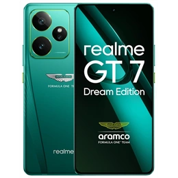 Realme GT7 Dream Edition mobiltelefon (512 GB, 16 GB RAM, 6,78" LTPO AMOLED, 120Hz, 7000 mAh, dualsim, zöld)