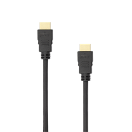 SBOX HDMI kábel (HDMI M / HDMI M, HDMI 2.0, 4K@60Hz, 5 m, 24K aranyozott, fekete)