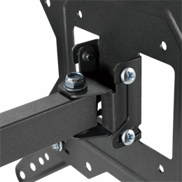 SBOX LCD-441 karos fali konzol (23"-55", VESA 400x400, dönthető, forgatható, max. 30 kg, fekete)