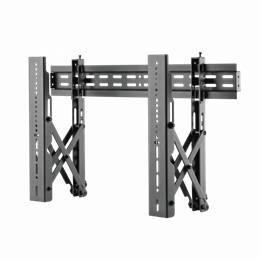 SBOX LVW02-46F videófal mátrix fali konzol (37"-70", VESA 200x200-600x400, max. 45 kg, fal távolság 56-215 mm, fekete)