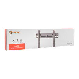 SBOX PLB-5746F fix falitartó (37-70", 35 kg, VESA 600x400 mm, fekete)