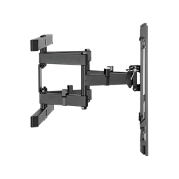 SBOX PLB-61486 fali konzol (43"-90", VESA 300x200-800x400, max. 60 kg, dönthető, forgatható, fekete)