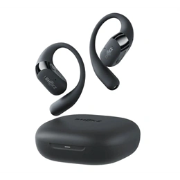 Shokz OpenFit2 bluetooth fülhallgató sztereo (v5.4, tws, fülre akasztható, mikrofon, zajszűrő, töltőtok, fekete)