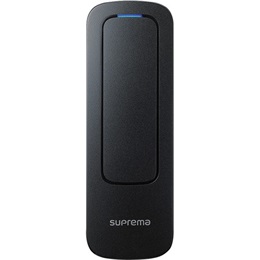 Suprema Xpass D2 Keskeny segédolvasó, Dual RFID(125kHz EM & 13.56Mhz), IP67, IK08, NFC, BLE