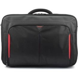 Targus Classic+ notebook táska (17-18", fekete, piros)