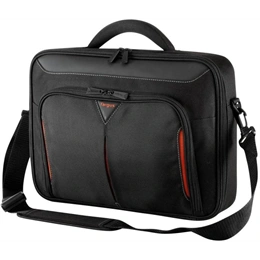 Targus Classic+ notebook táska (17-18", fekete, piros)