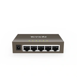 Tenda TEG1005D 5-port Gigabit Switch (5x1Gbps, nem menedzselhető, nem rackbe szerelhető)