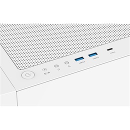 Thermaltake View 290 TG ARGB táp nélküli ablakos Mid Tower számítógépház fehér