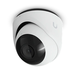 Ubiquiti G6 Turret 4K kültéri biztonsági kamera (4K, 8MP, 134°-os átlós, IR, mikrofon, IP66, PoE, fehér)