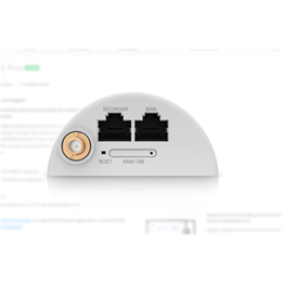 Ubiquiti U-LTE-PRO router (nanoSIM, 150 Mbps, 4G LTE, 2x1000 Mbps LAN, PoE+)