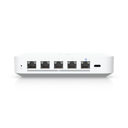 Ubiquiti UXG-MAX vezetékes router (4 x 2,5 GbE LAN, 1 x 2,5 GbE WAN, 2 GB RAM, IPS/IDS 1,5 Gbps, OpenVPN, asztali)