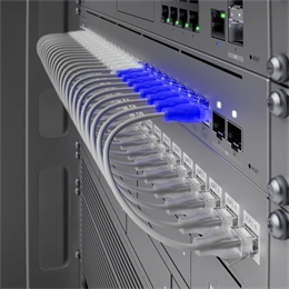 Ubiquiti UniFi Etherlighting UTP CAT6 patch kábel (1 m, fehér)