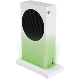 Venom Xbox Series S/X RGB LED állvány VS3510 (fehér, állítható RGB 8 szín, USB táp, 1x USB 2.0, 1x USB-C, 20 cm kábel)