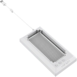 Venom Xbox Series S/X RGB LED állvány VS3510 (fehér, állítható RGB 8 szín, USB táp, 1x USB 2.0, 1x USB-C, 20 cm kábel)