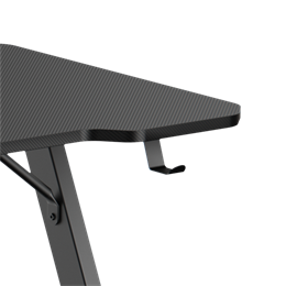 WhiteShark WS Helix Gamer asztal (120x60x1,6 cm, magasság 75 cm, teherbírás 75 kg, fekete)