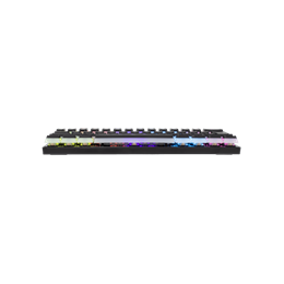 White Shark ASHIKO GK-2202-2/B/BL-US billentyűzet (angol, USB, mechanikus, 61 billentyűs, kék switch, fekete)