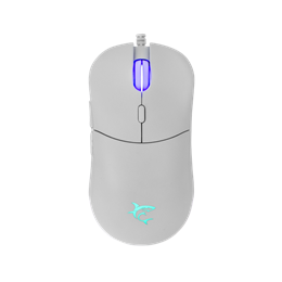 White Shark Bagdemagus W GM-5010W gamer egér (optikai, 6 gomb, 7200 DPI, RGB, fehér)